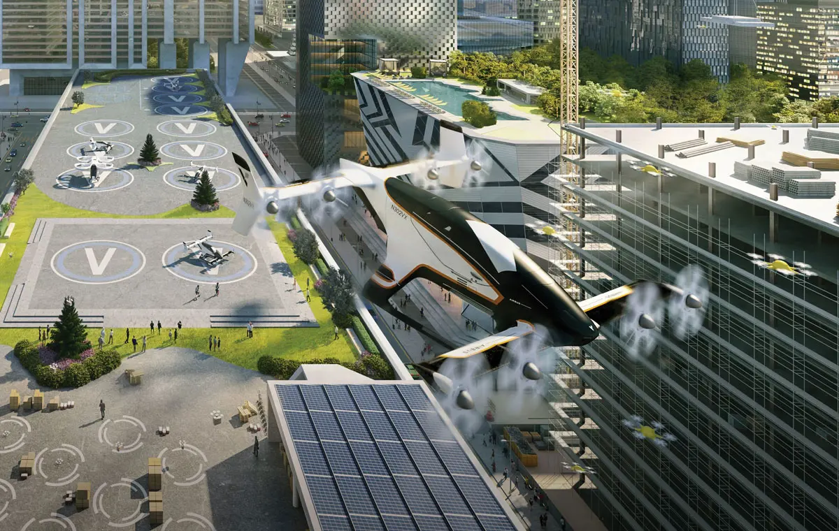 Urban Air Mobility: Passenger Drones & Air Taxis in Cities